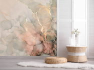 Фотошпалери Fluid art в пастельних тонах - 2