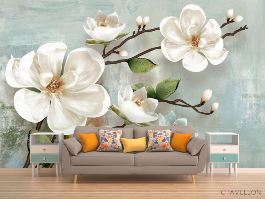 Фотообои Цветочная ветка - 1