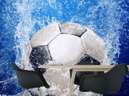 Фотошпалери м'яч під водою - 1