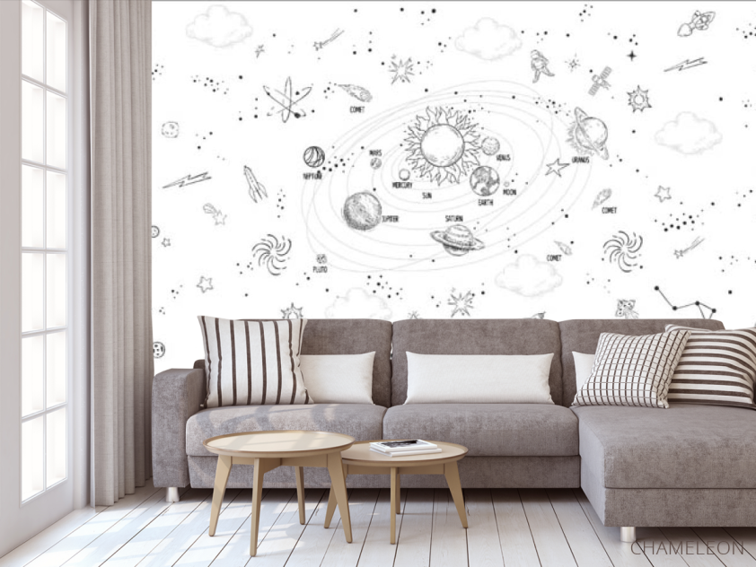 Фотообои Планеты солнечной системы - 3