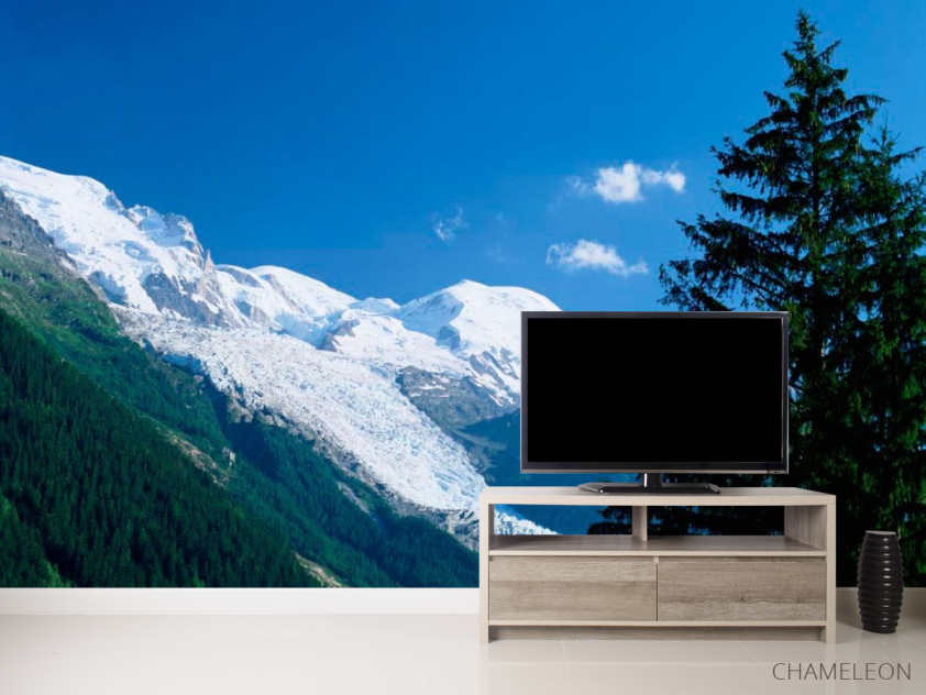 Фотообои Снег,ёлка - 2