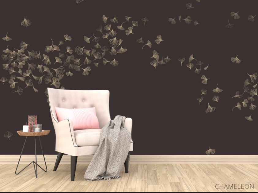 Фотообои одуванчик в стиле line art - 4