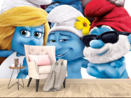 Фотообои Смурфики - 4