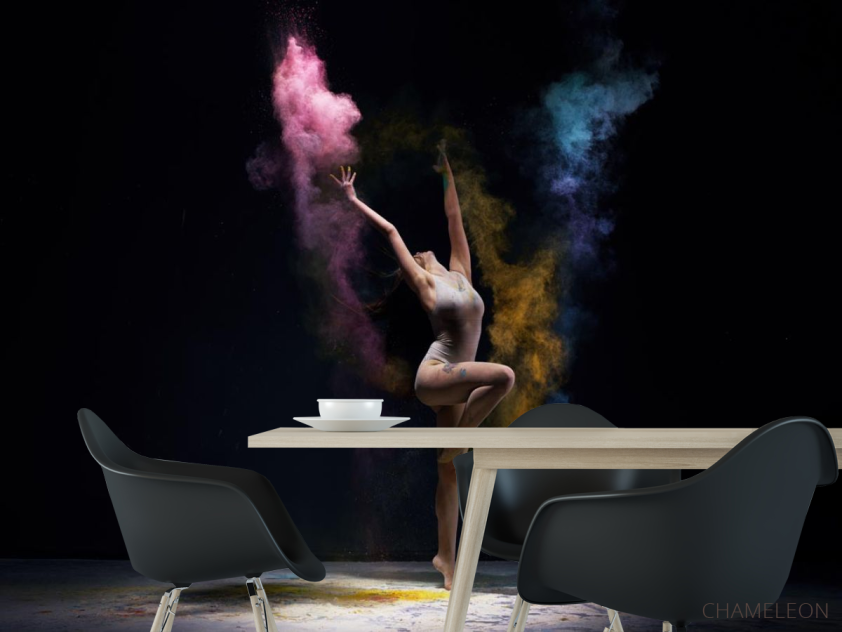 Фотошпалери дівчина танцюрист - 1