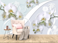 Фотообои Орхидеи 3д - 4