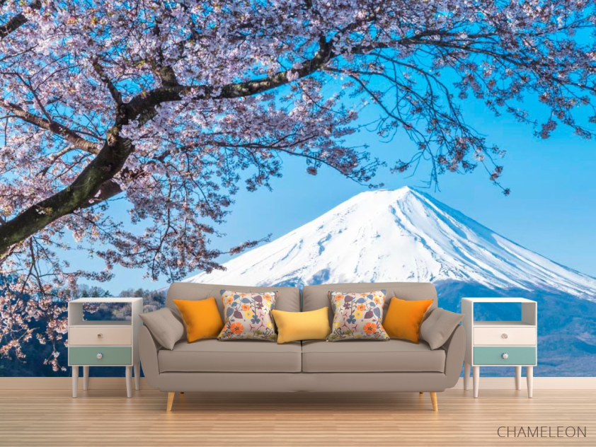 Фотообои Гора, снег,цвет - 1