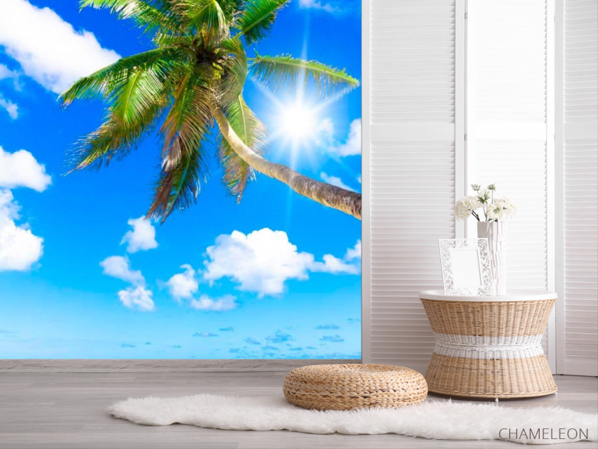 Фотошпалери Опівдні, море, пальми - 2