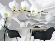 Фотошпалери 3Д орхідея - 1