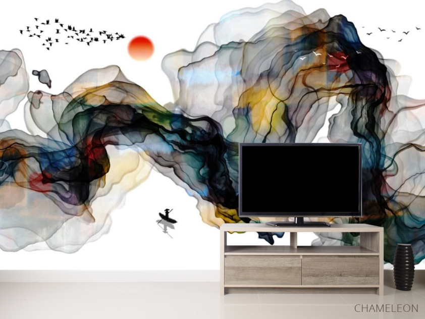 Фотообои Узор 3д из линий - 2