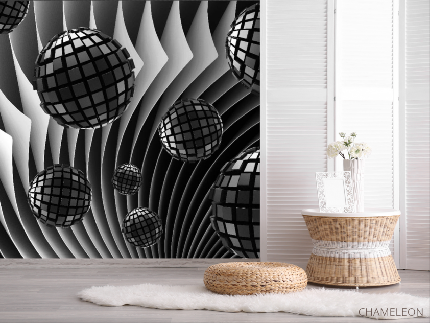 Фотошпалери 3D сфери - 2