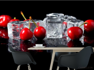 Фотошпалери Лід, черешня - 1