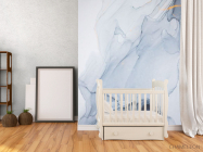 Фотообои Чернильные разводы в стиле флюид арт. - 2