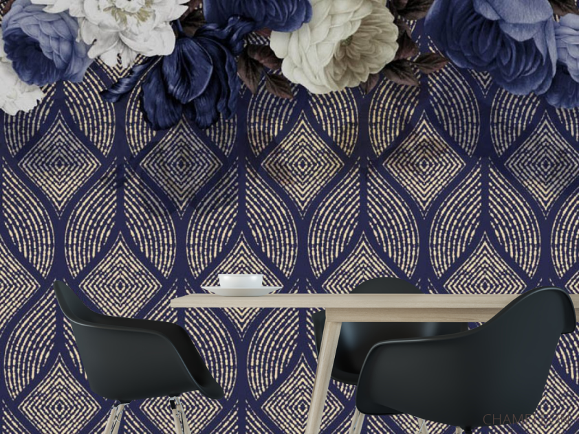 Фотошпалери дизайнерські квіти - 1