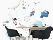 Фотошпалери Космонавти для дитячої - 1