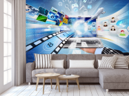 Фотообои Для кабинета информатики - 3