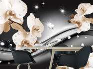 Фотошпалери 3D орхідеї - 1