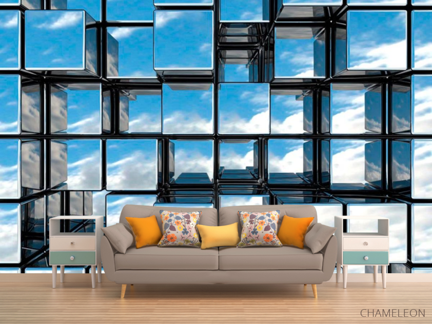 3д фотообои Кубы - 1