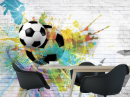 Фотошпалери Футбольний м'яч - 1