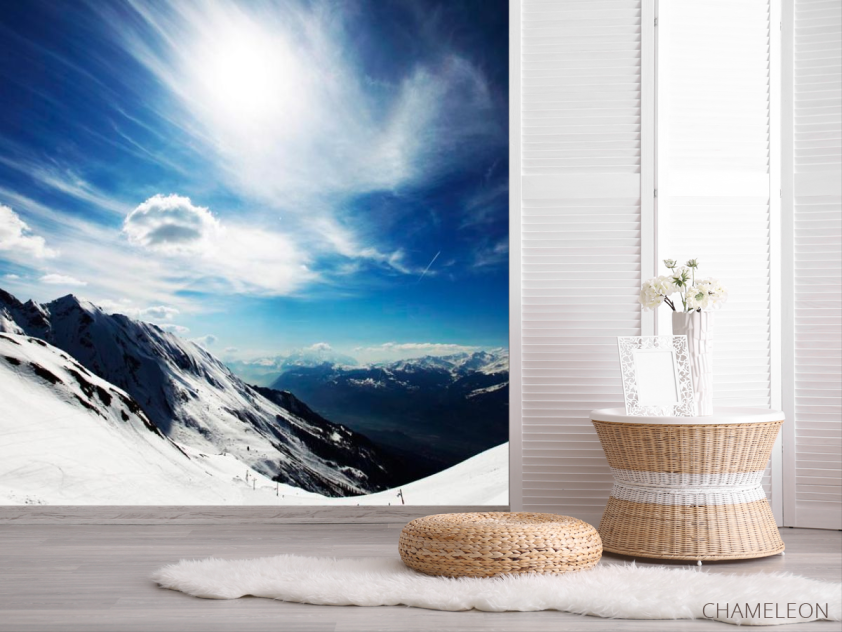 Фотошпалери Спуск в горах - 2