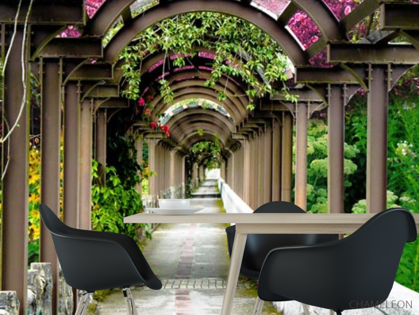 Фотошпалери Квіткова арка - 1