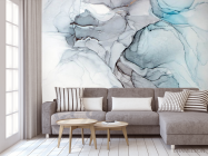 Фотообои Fluid art синие оттенки - 3