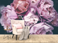 Фотообои Розовые розы - 4