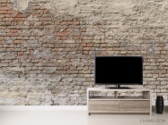 Фотообои Светло-рыжий кирпич - 2