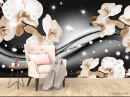 Фотообои 3d орхидеи - 4