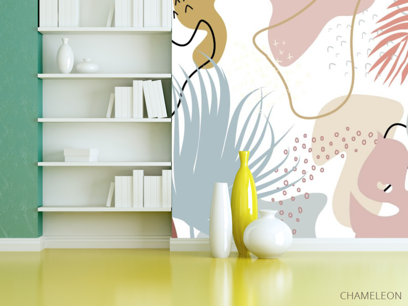 Фотошпалери в стилі Модерн, листя - 3