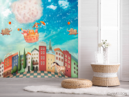 Фотообои Городок - 2