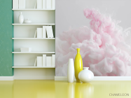 Фотошпалери Рожевий Абстрактний дим - 3