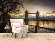 Фотообои вечерний Лондонский мост - 4
