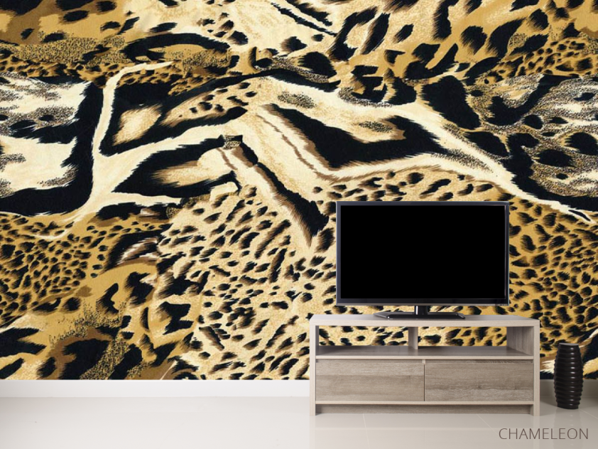 Фотообои Тигровый абстрактный принт - 2