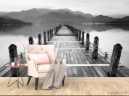 Фотообои Чб мостик расширяющий - 4