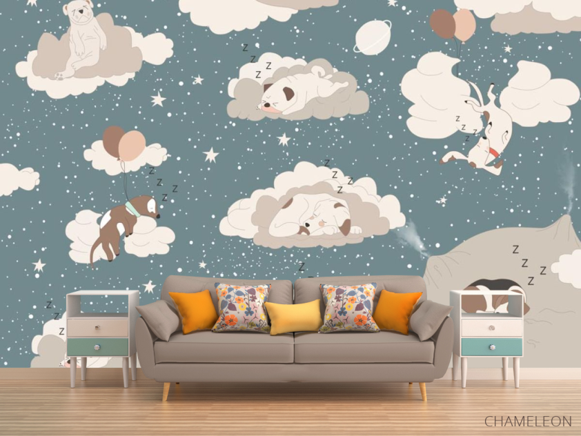 Фотообои Спящие тучки - 1