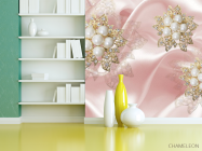 Фотошпалери 3D перли - 3