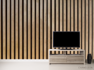 Фотообои Панели деревянные 3д - 2