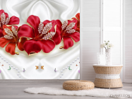 Фотошпалери сучасні 3D Стерео квіти - 2