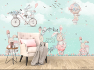 Фотообои зайчики - 4