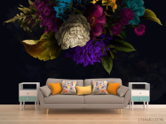 Фотообои Цветы под потолком - 1