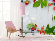 Фотошпалери ягоди на дерев'яному тлі - 4