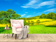 Фотообои Поле, дерево, луг - 4