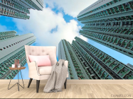 Фотообои Высотки и небо - 4