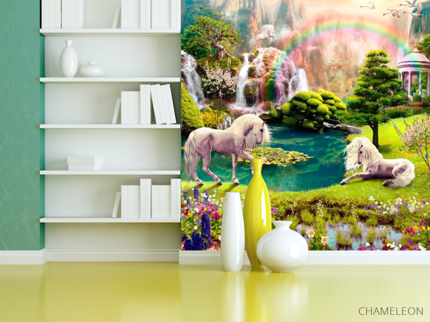 Фотошпалери Коні, ліс - 3