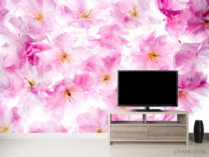 Фотообои Акварельные цветы - 2