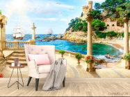 Фотообои в кухню Терраса - 4