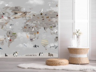 Фотошпалери Сіра карта - 2