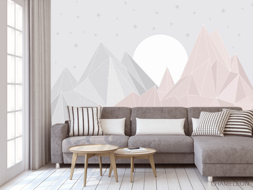 Фотообои 3д горы - 3