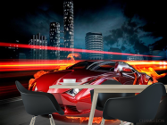 Фотошпалери Вогненний автомобіль - 1