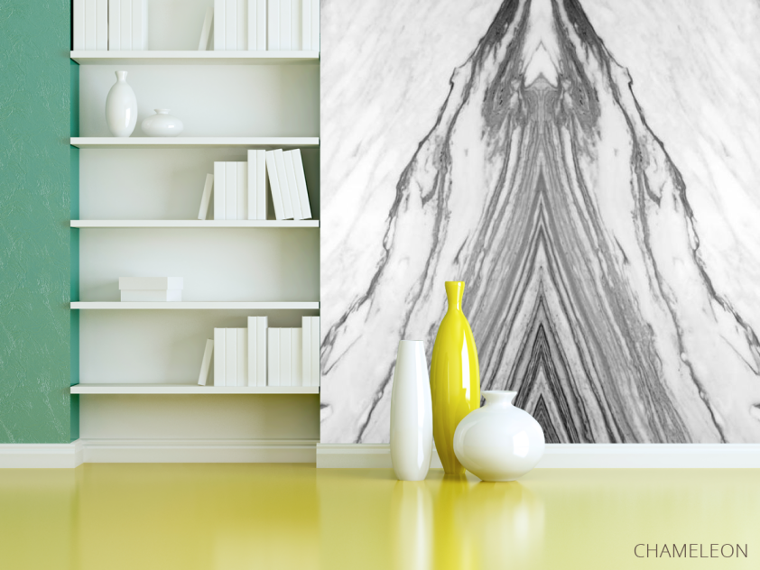 Фотошпалери сірий мармур - 3